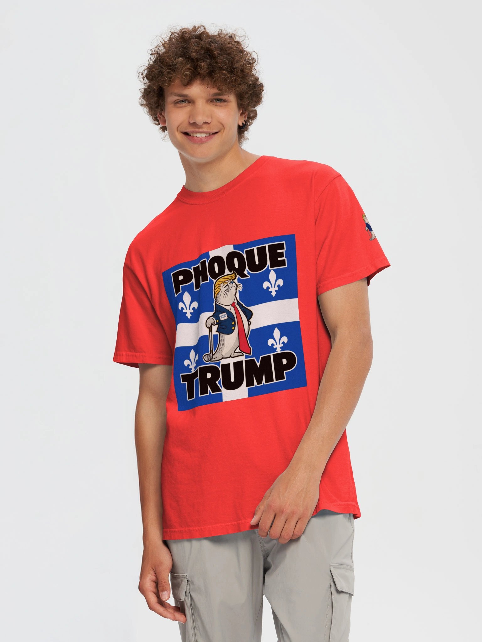 Phoque Trump - Thick Quebec T-Shirt product image (1)