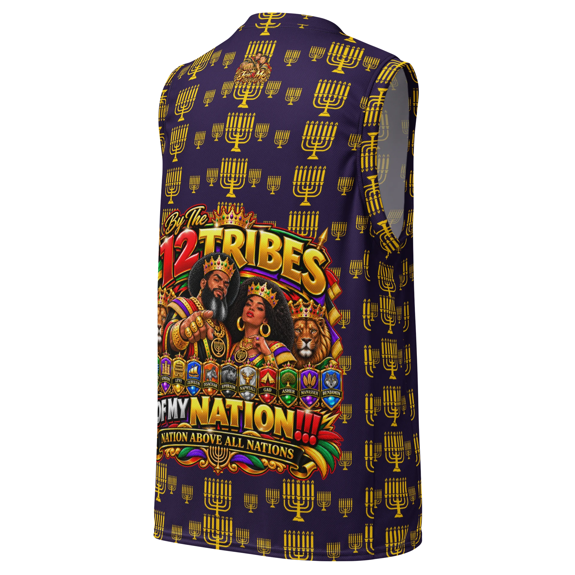 12 Spots Taken Basketball Jersey Purple product image (3)
