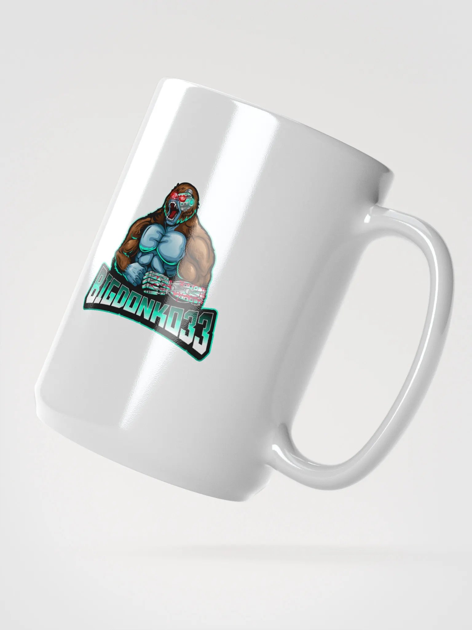 BigD White Glossy Mug product image (2)