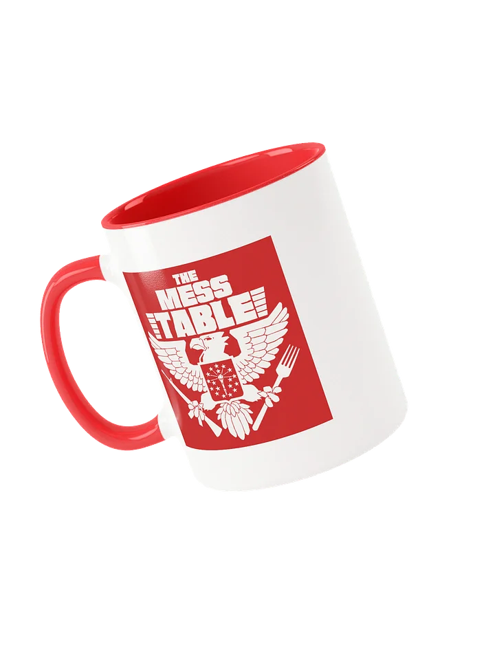 White/Red Mug with Red TMT Logo product image (1)