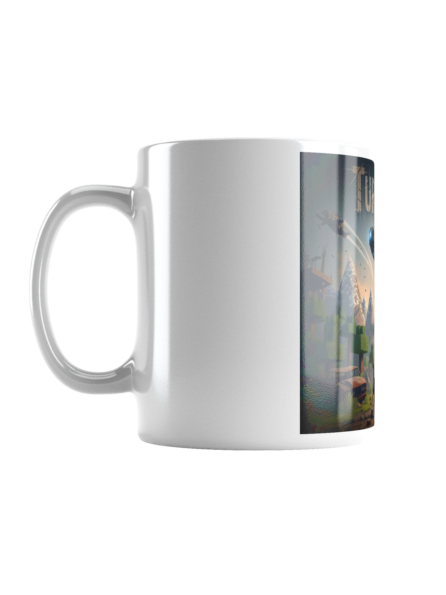 TurnipLee zombie killer white mug product image (2)
