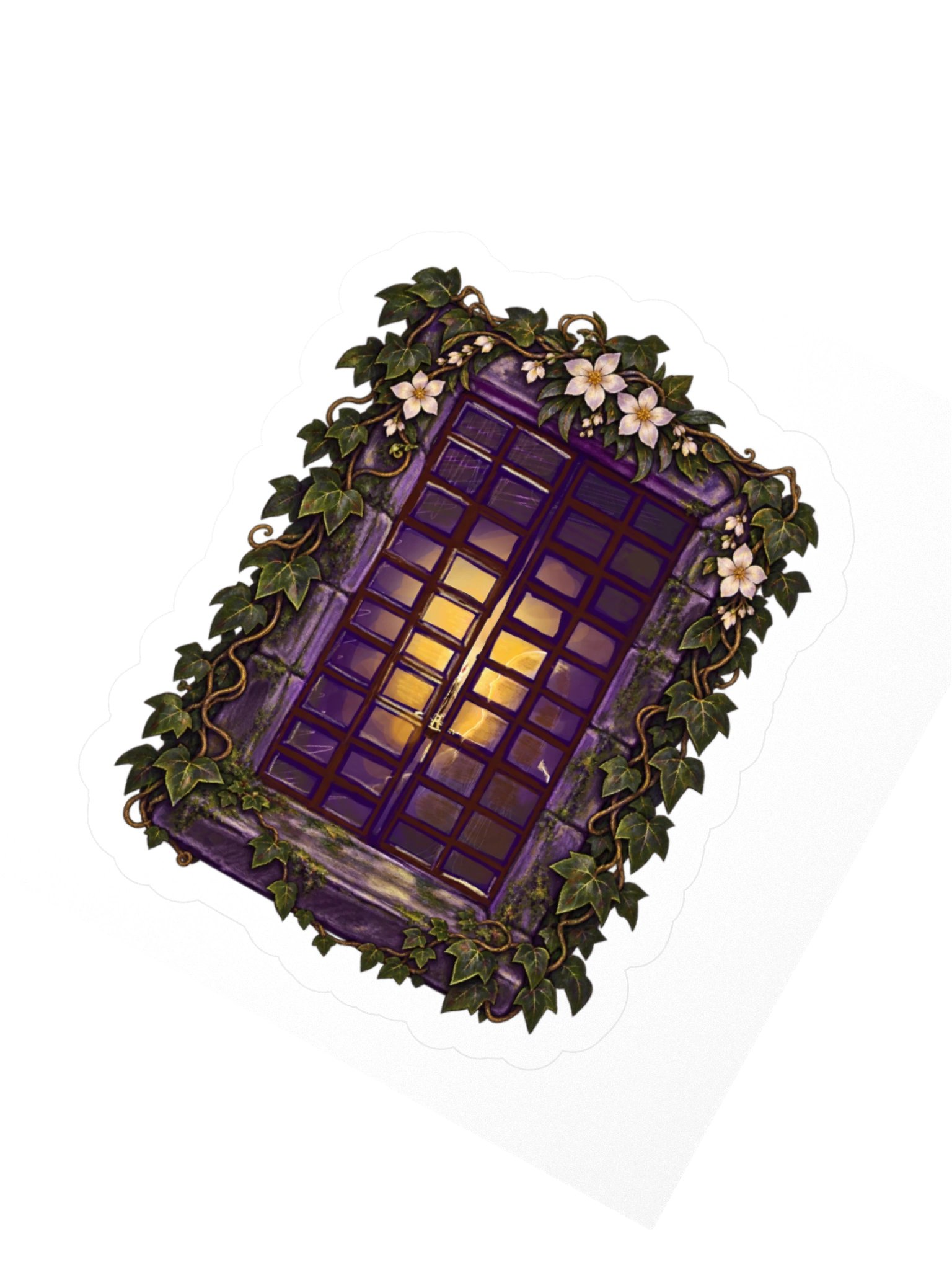 Ivy Window Glow Kiss Cut Sticker product image (4)