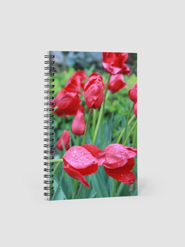 Dew-Kissed Tulips Spiral Notebook product image (1)