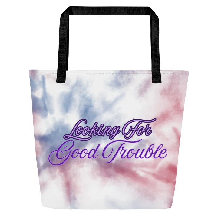 Resistors, Looking for Good Trouble, Tie-dye Tote product image (1)