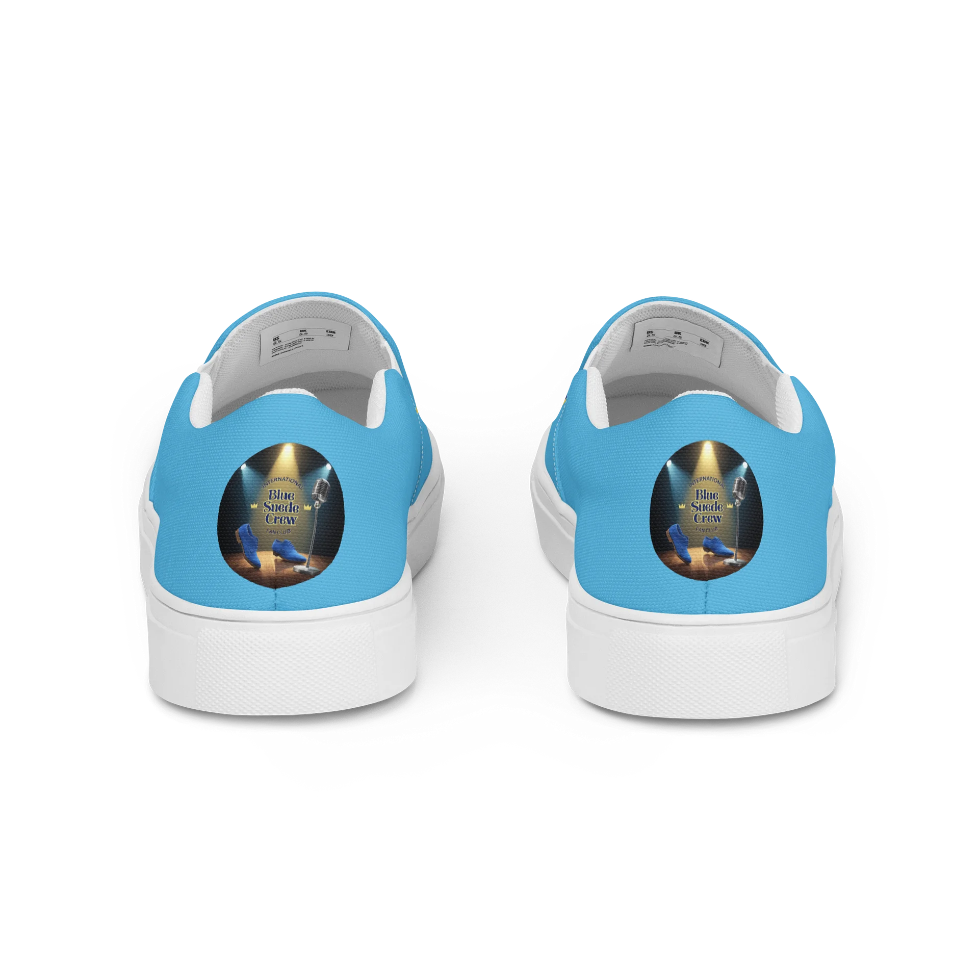 Blue Suede Crew Fan Club Slip-Ons product image (4)