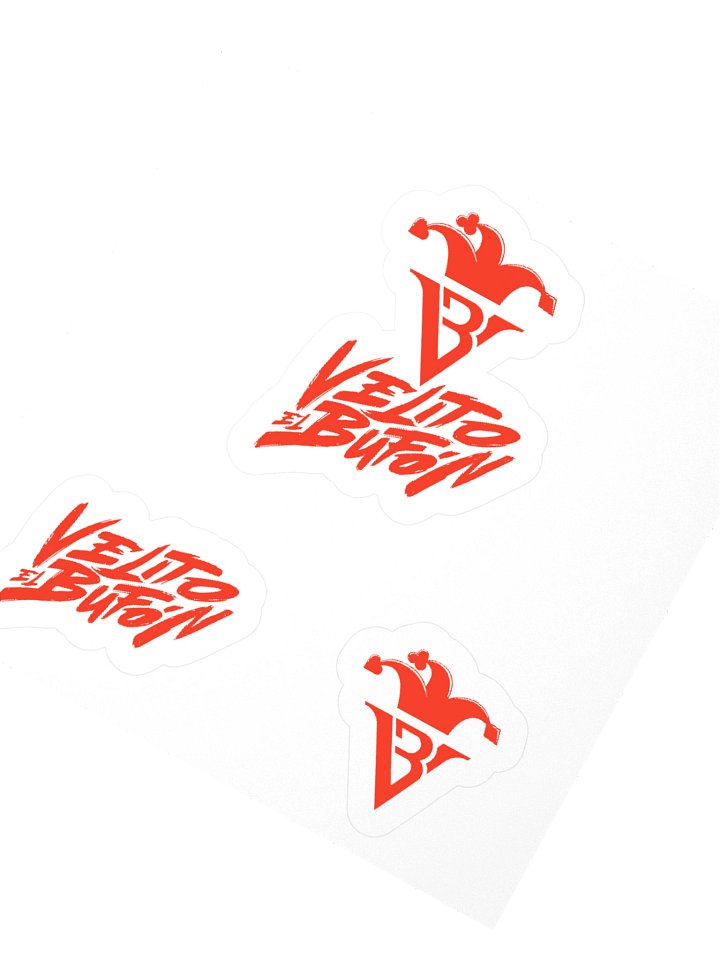 Velito el Bufón - Kiss Cut Stickers product image (4)