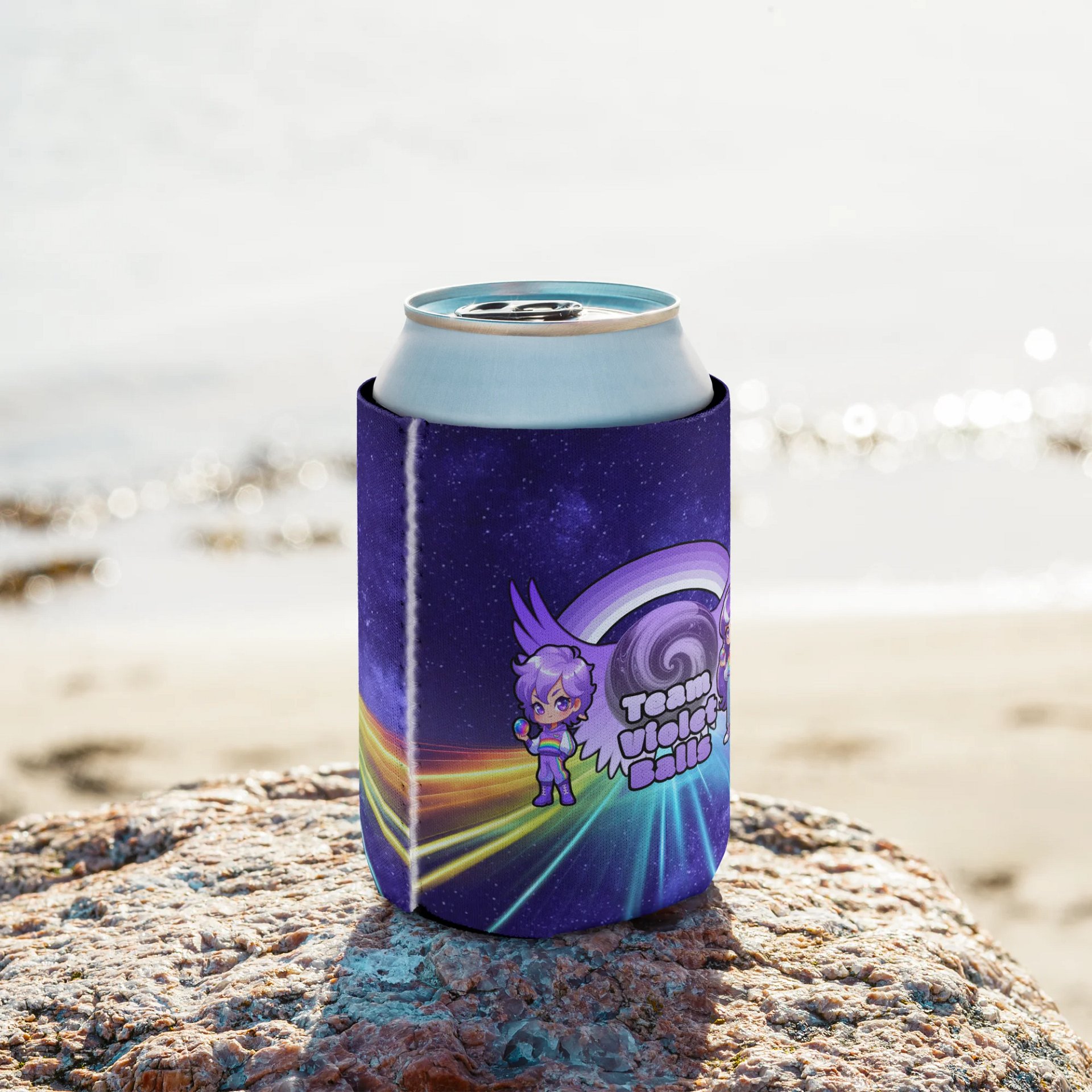 Team Violet Balls Koozie product image (4)