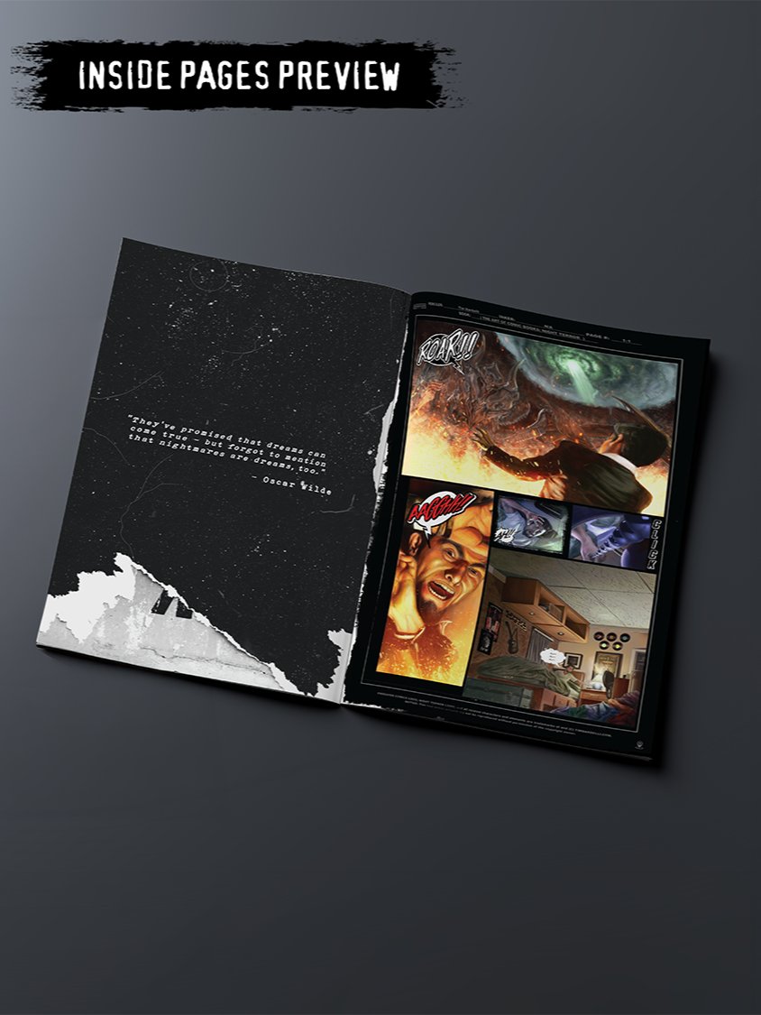 NIGHT TERROR: Pilot Issue Comic (Matt Daio Variant Cover) product image (2)