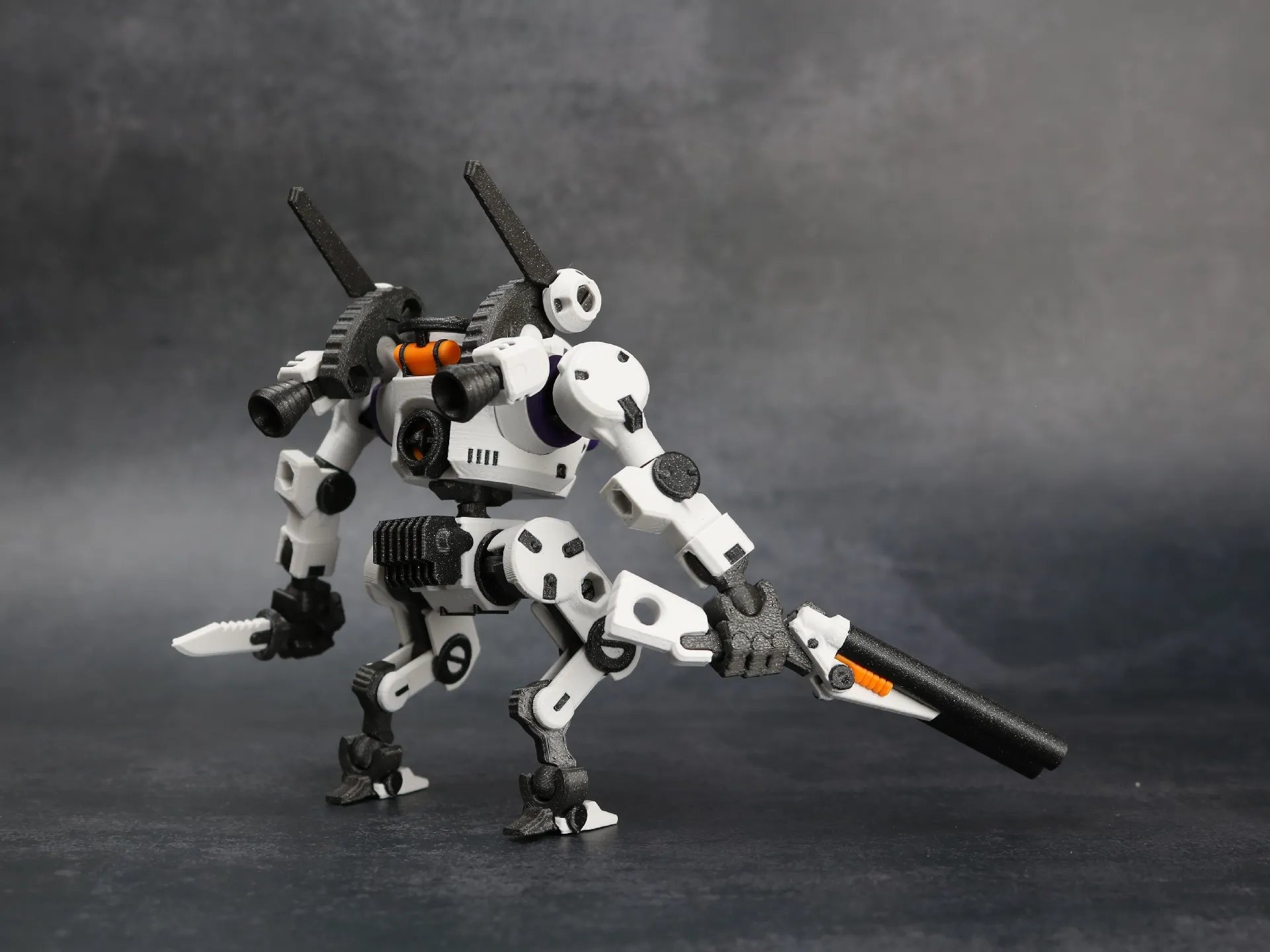 M13 THOR - Printable Mecha Model Kit - Deluxe Edition product image (7)