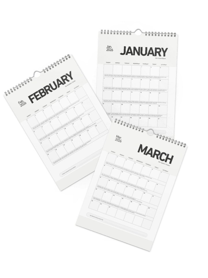 The Greenhouse Calendar 2026: A Year of Sensory Care product image (1)