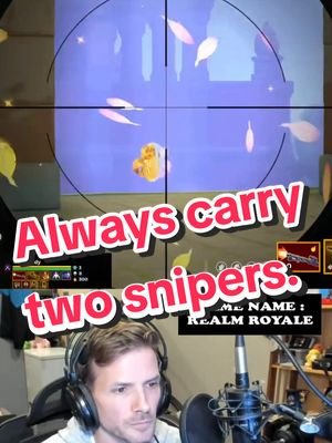 Back up sniper. #fypシ #game #realm #royale #new #realmroyale #notfortnite #fyp #gamingontiktok #fyp #live #foryoupage #funny 