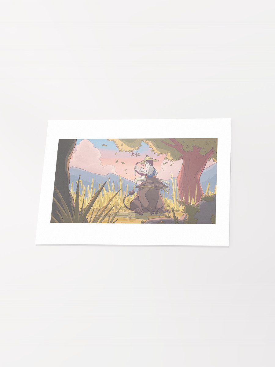 Serenading a Buffalo | Matte Paper Poster product image (2)