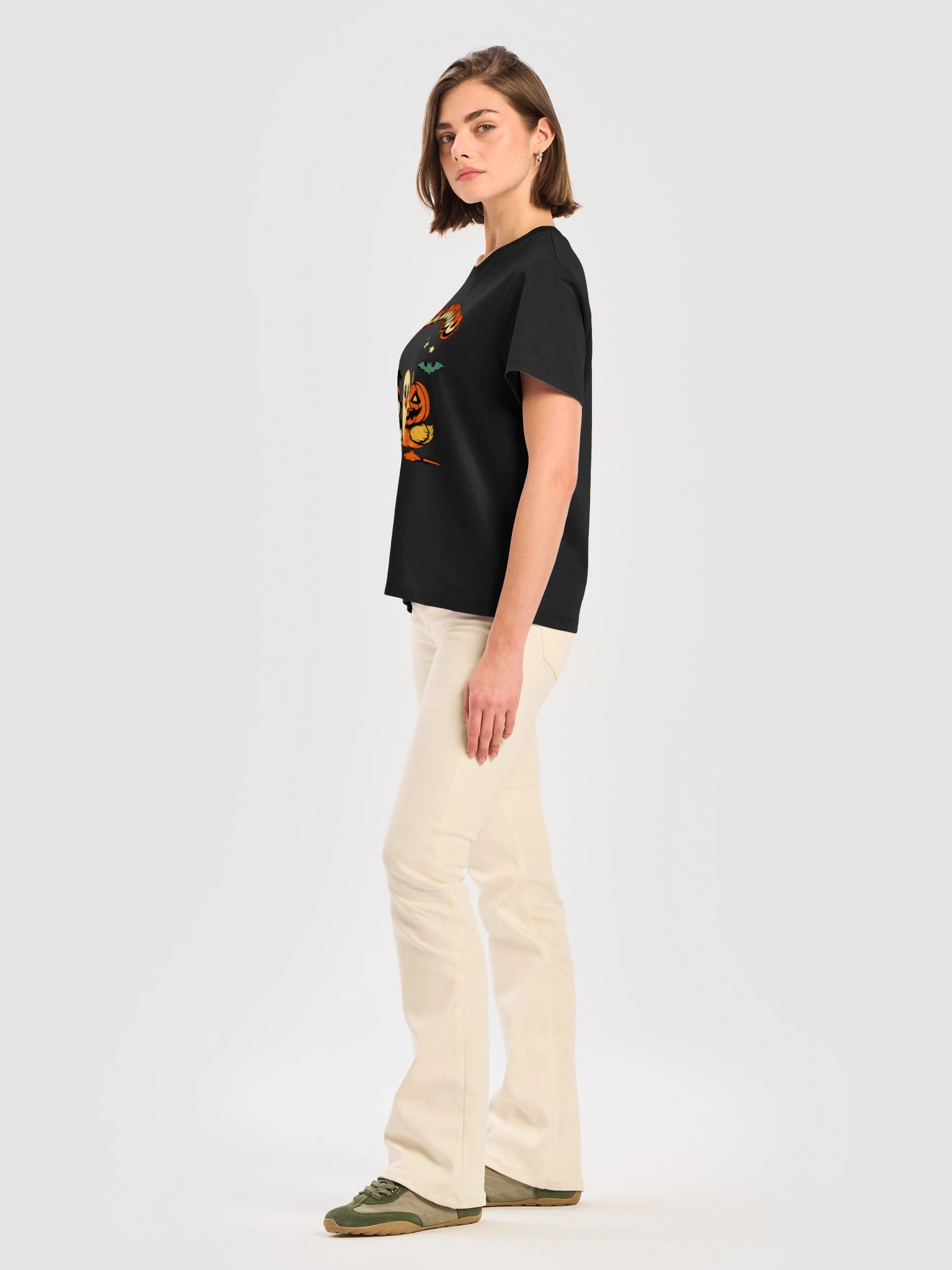 Duck, Duck, Boo Halloween Tee product image (27)