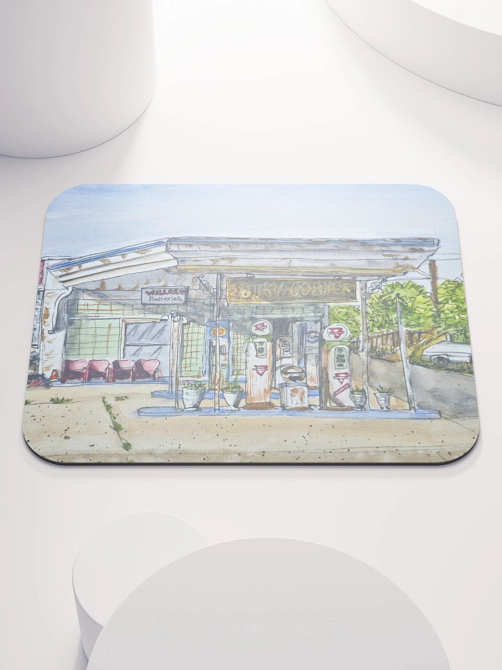 Busy Corner - Classic Mouse Pad product image (1)