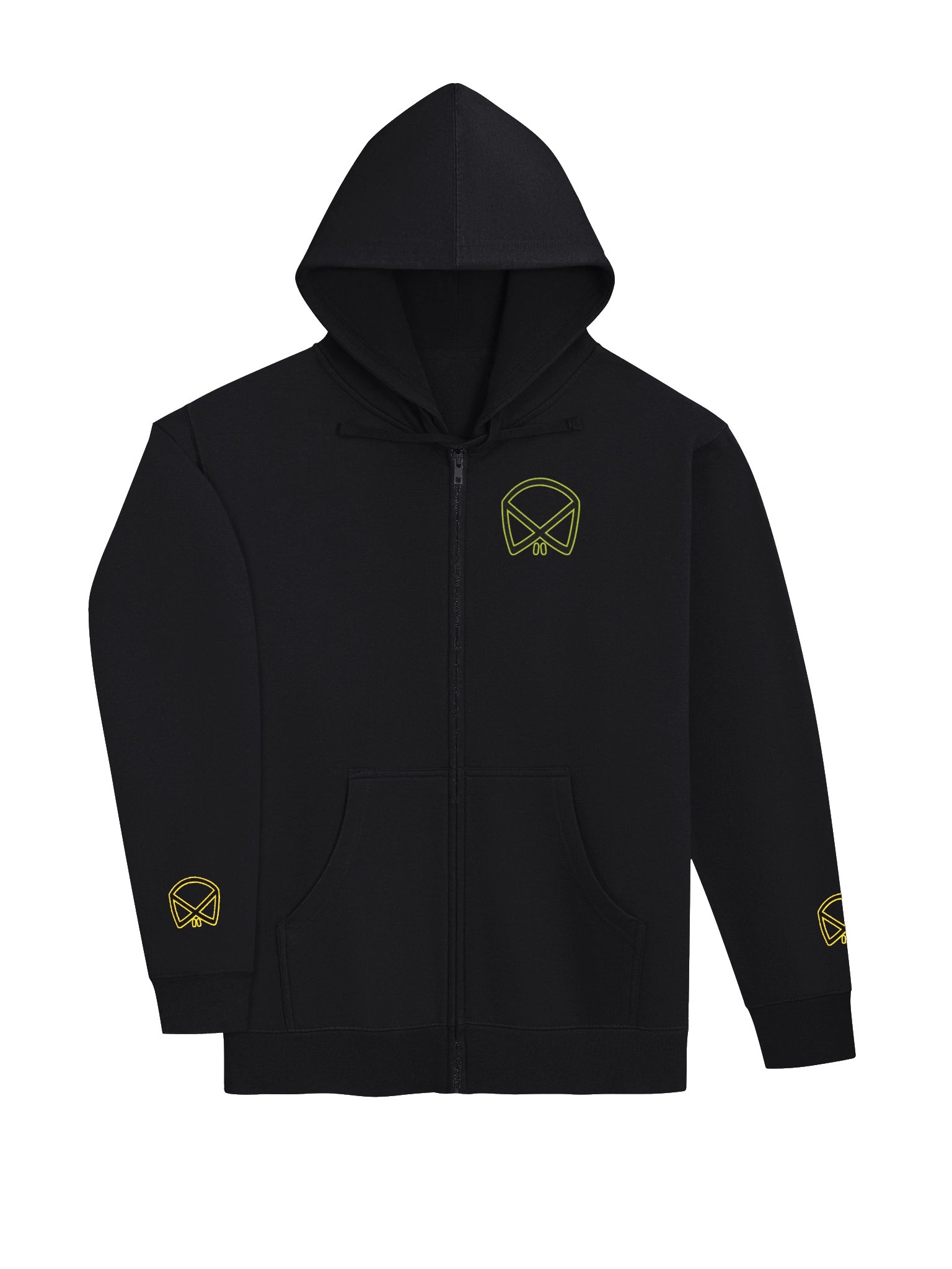 BOBUTAH SKULL LOGO Zip-Up Hoodie product image (3)