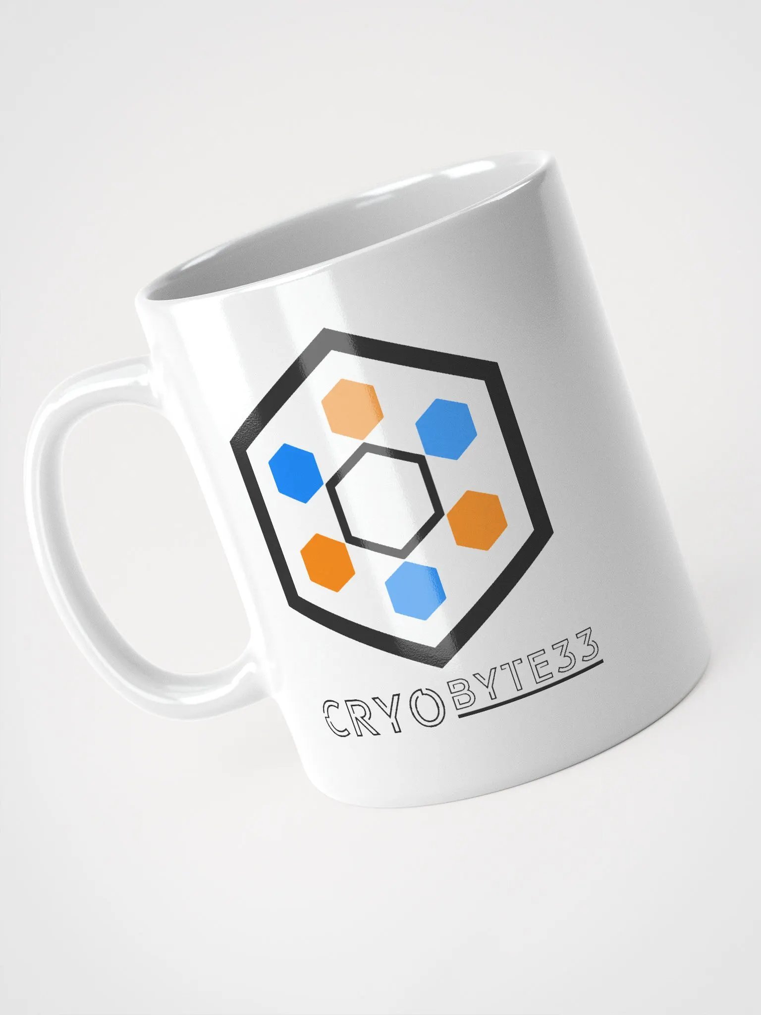 Glossy White Mug product image (3)