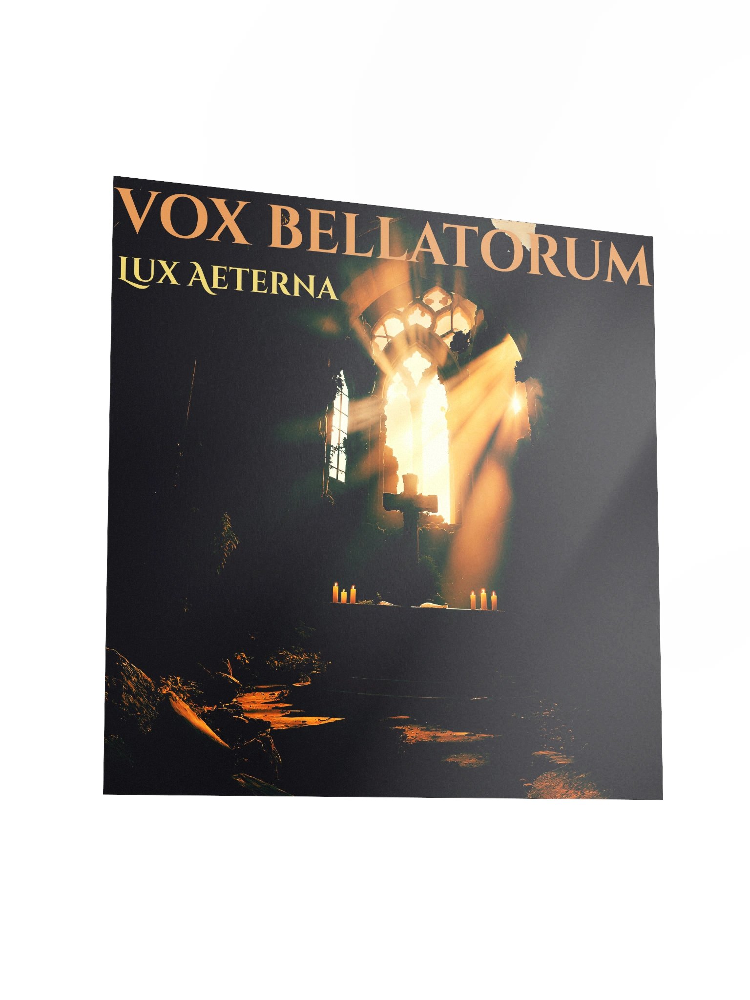 Vox Bellatorum – Lux Aeterna Album Poster (18″ × 18″, Matte Museum Print) product image (3)