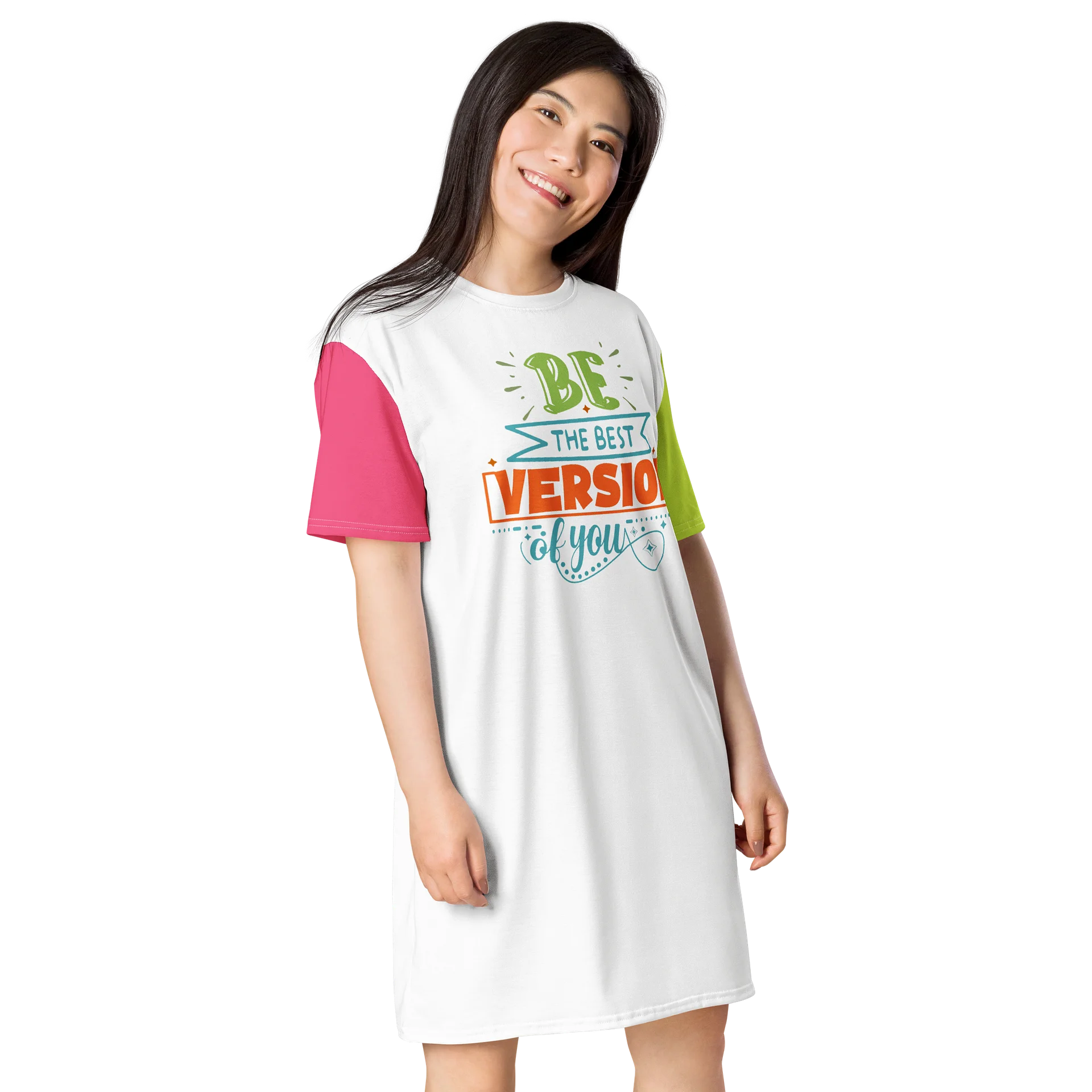 Be the Best Version of You Oversized T-Shirt Dress product image (2)