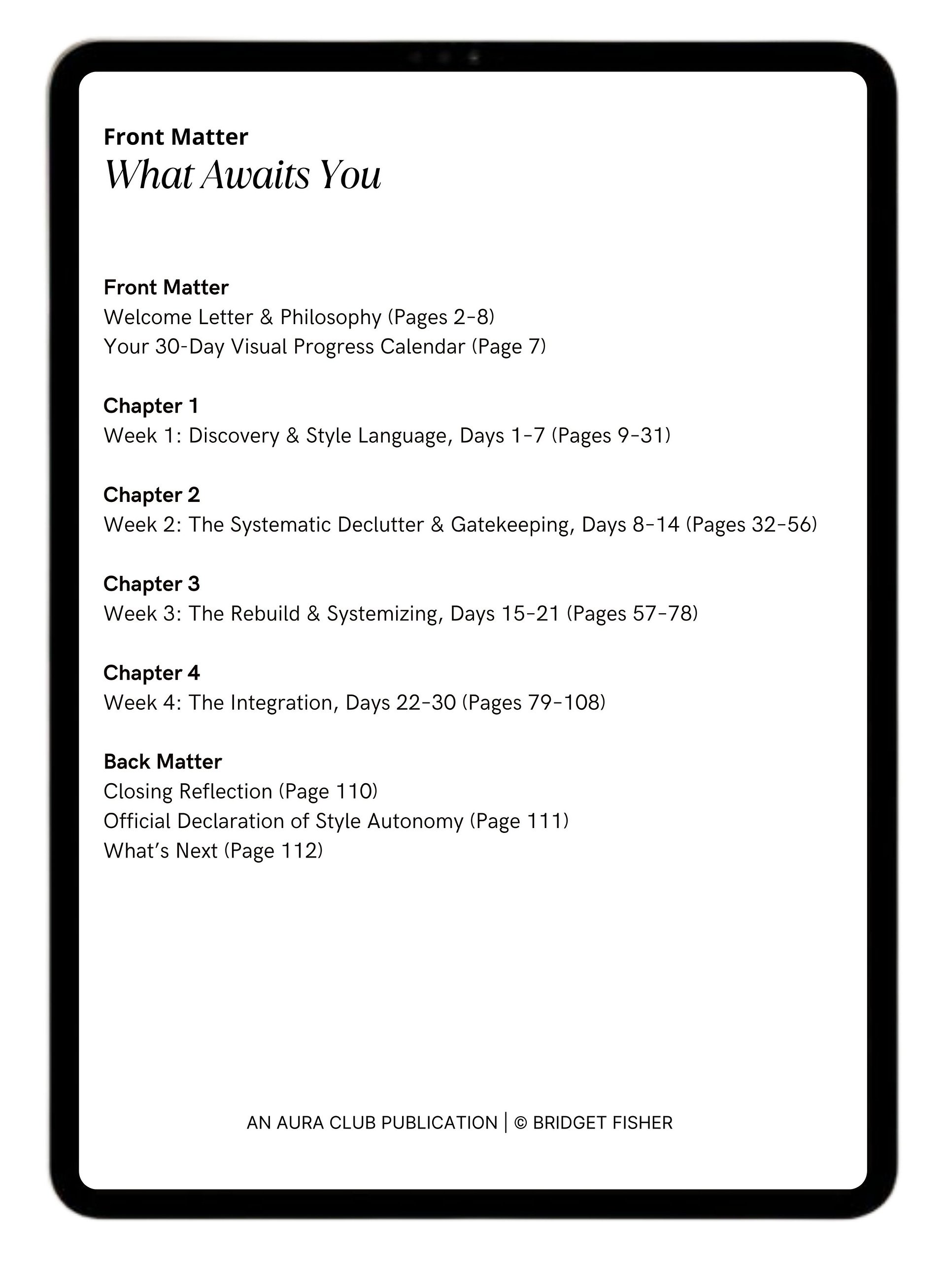 The 30-Day Wardrobe Reset: Your Interactive Guide product image (2)