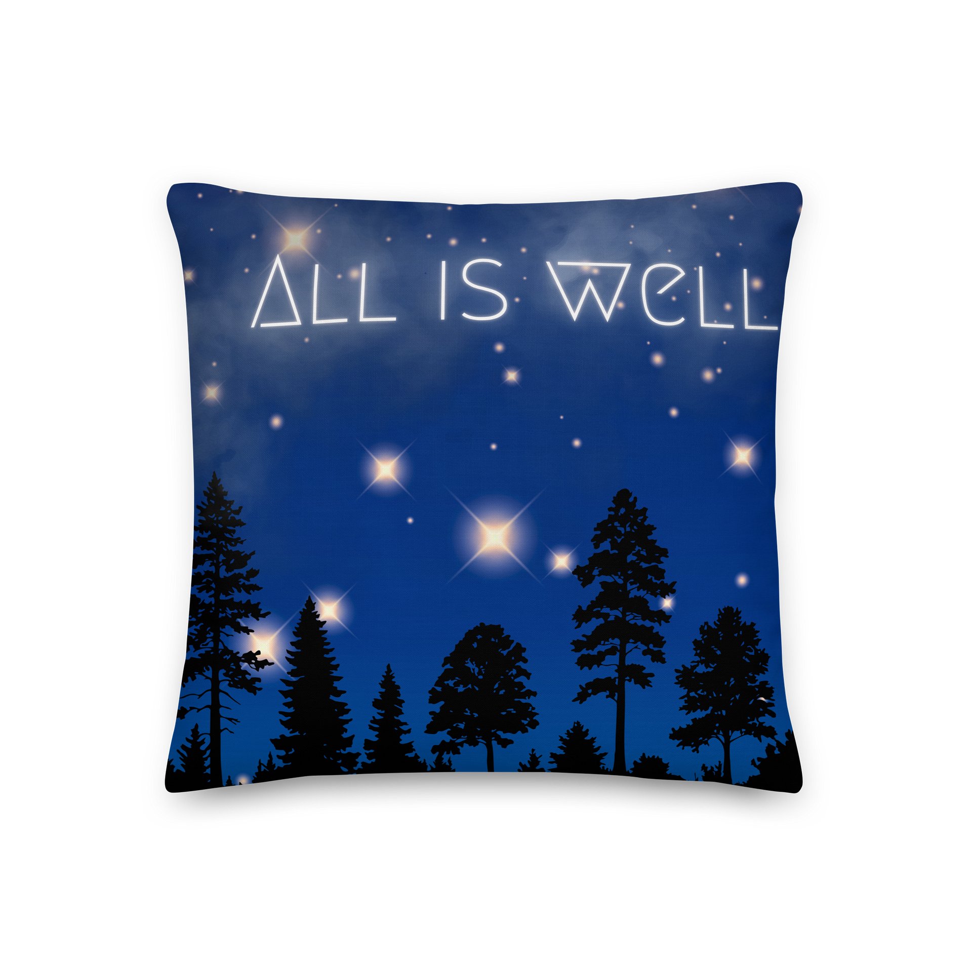 All is Well Throw Pillow product image (1)