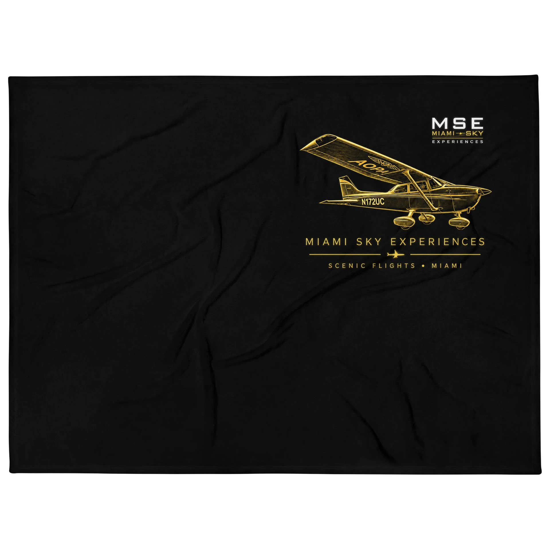 MSE N172UC Premium Aviation Throw Blanket product image (1)