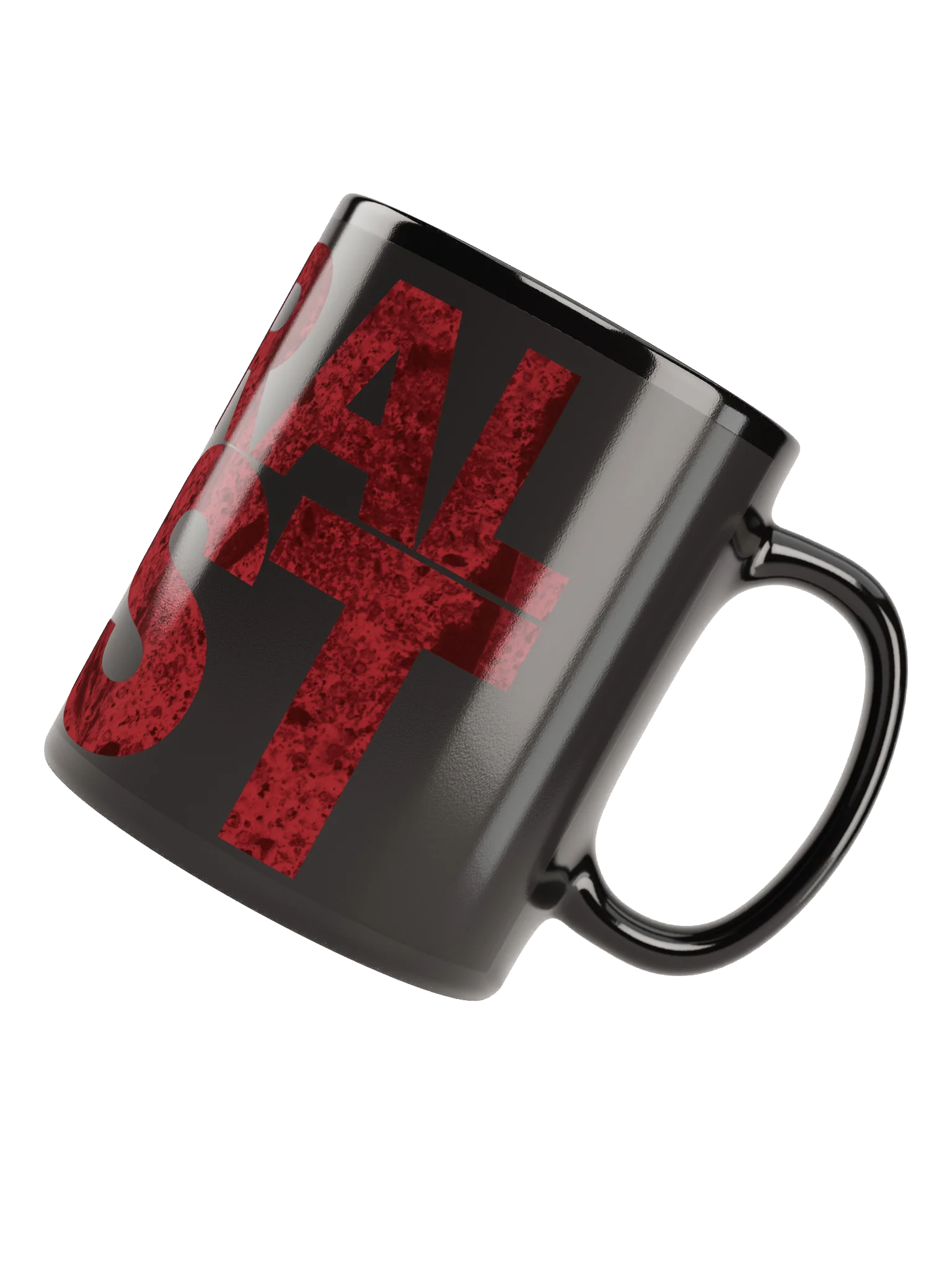 NEURAL DUST Black Glossy Mug product image (3)