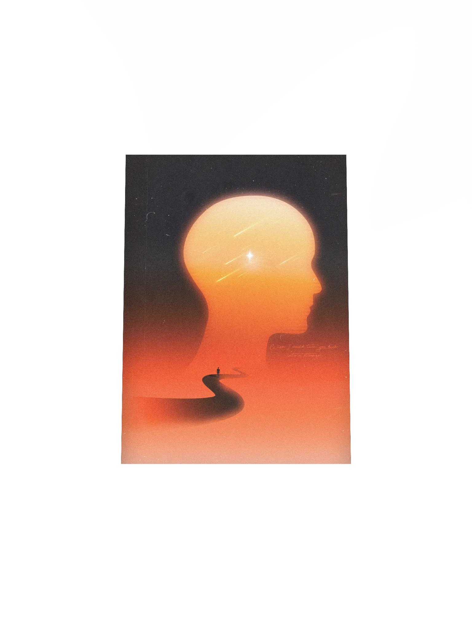 Wish I Could Turn You Back Into a Stranger - Poster product image (4)