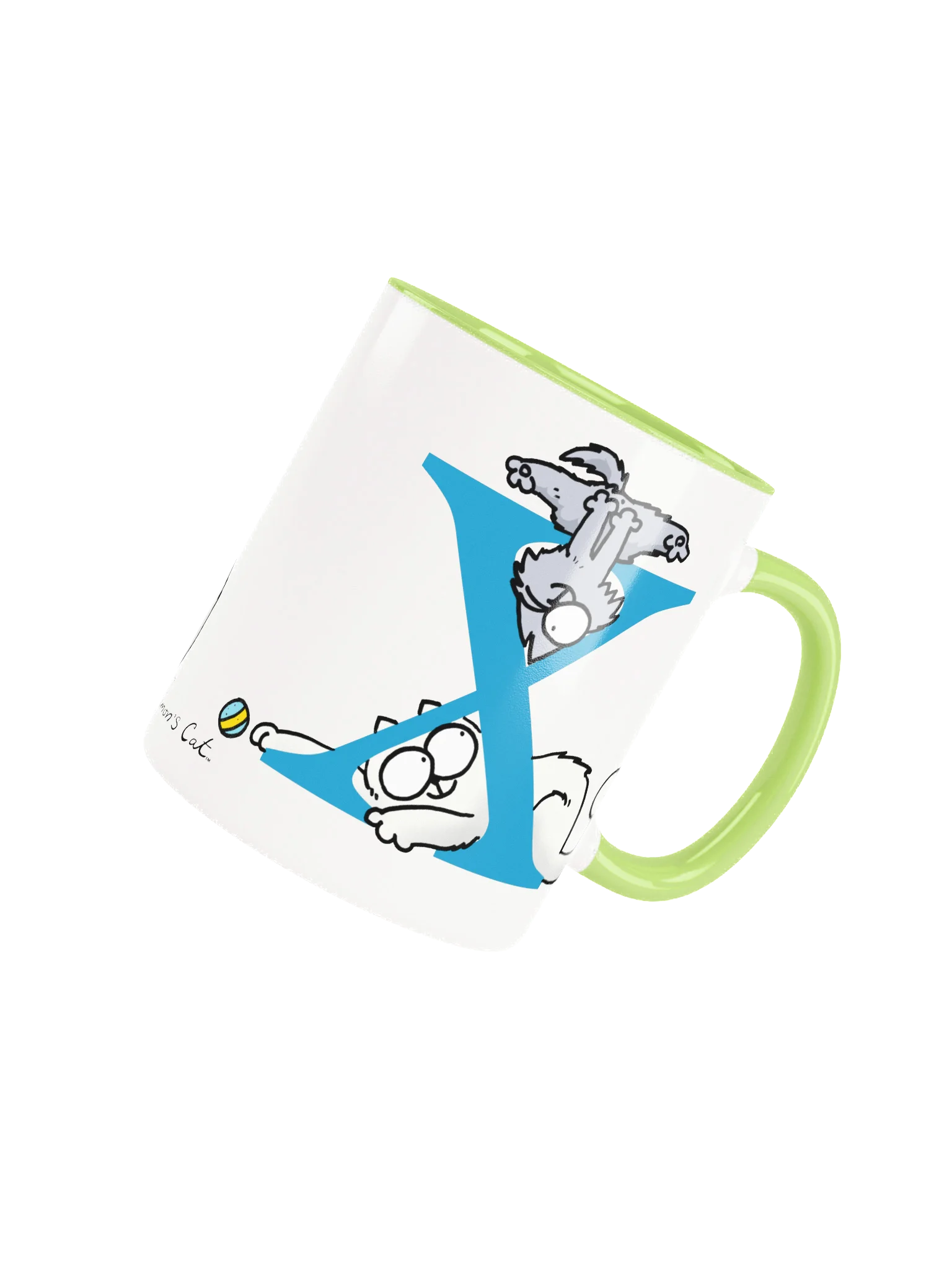 Cat Monogram Mug - X product image (4)