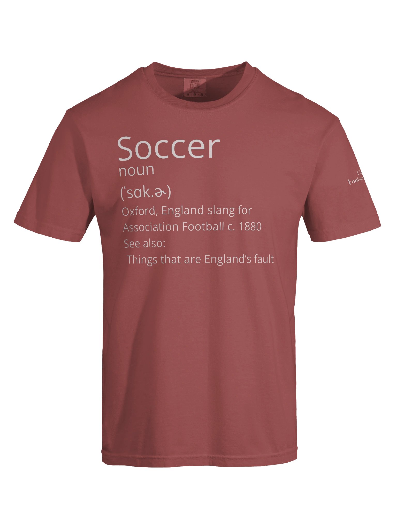 Soccer Definition/England's Fault Comfort Tee product image (37)
