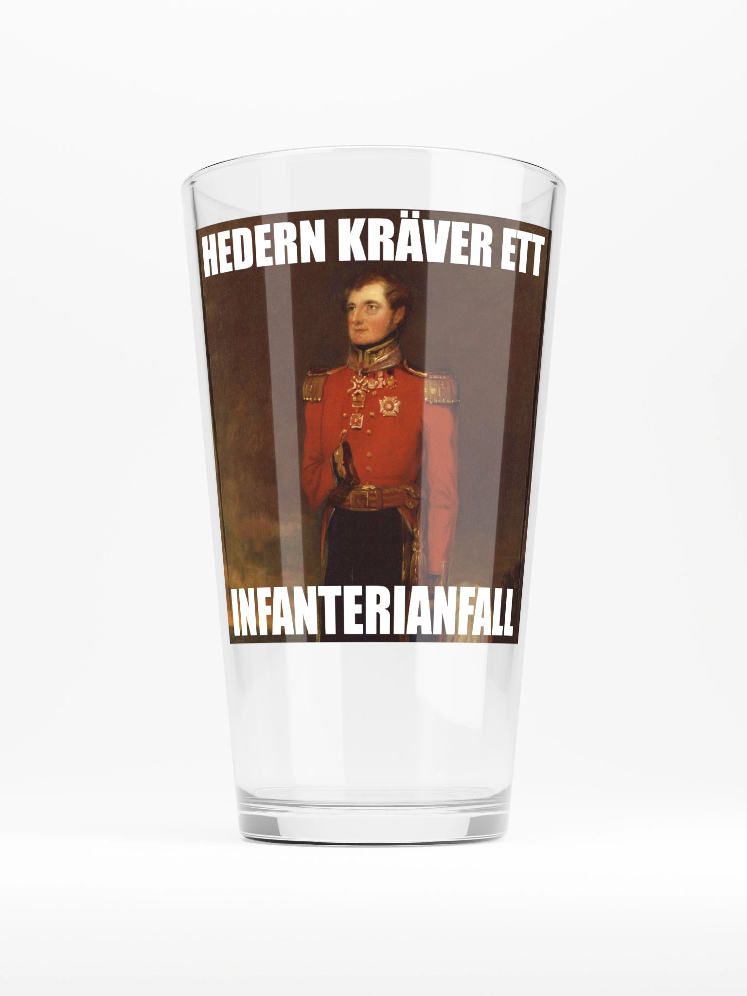 Hedern kräver ett infanterianfall (Ölglas) product image (1)