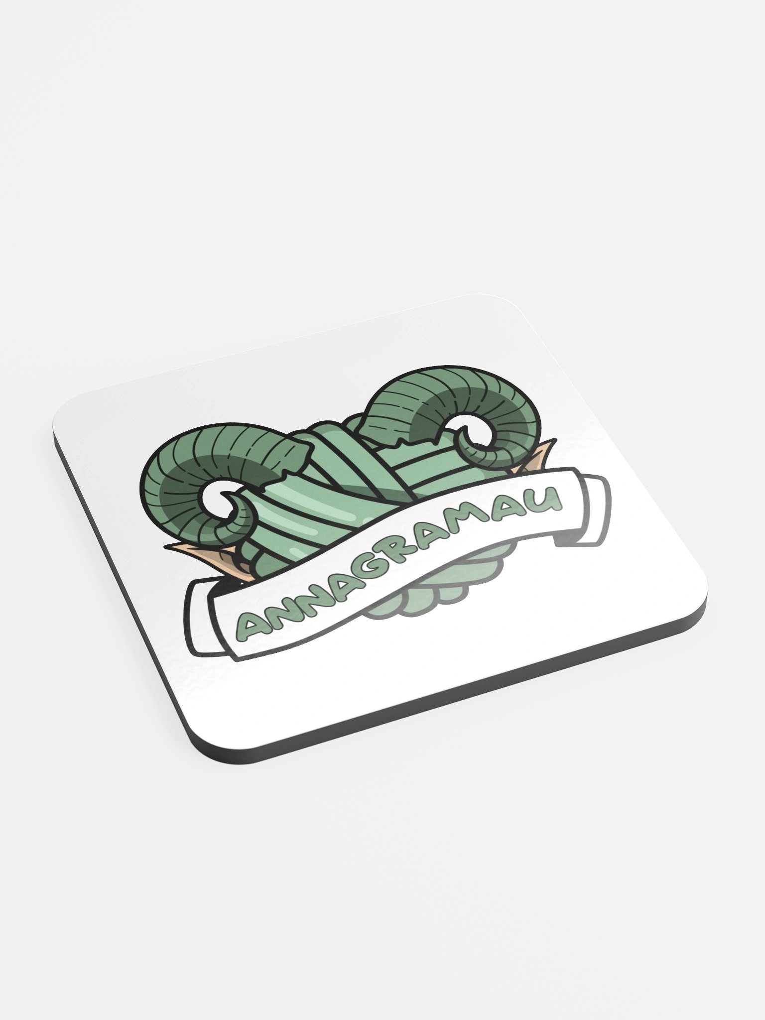 Glossed Cork Coaster - Logo product image (2)