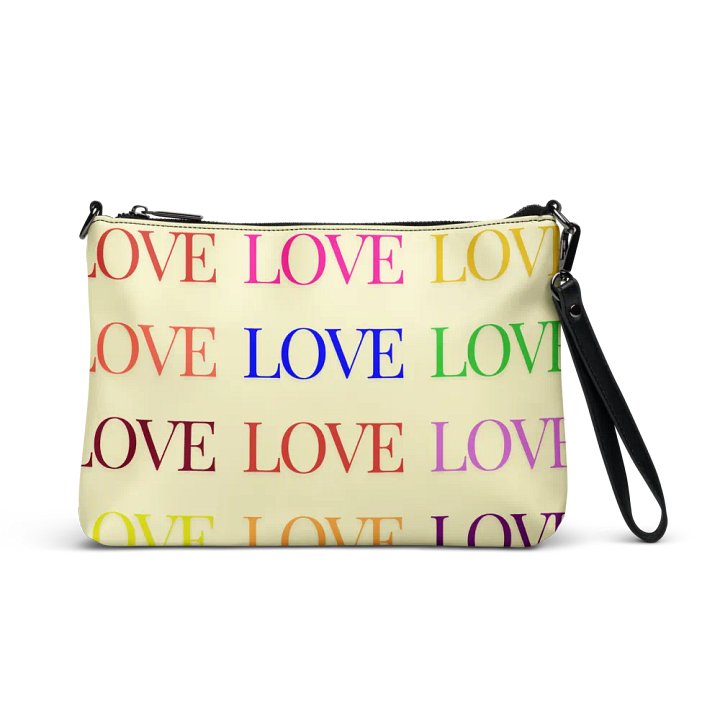 Love Grid All-Over Crossbody Bag product image (1)