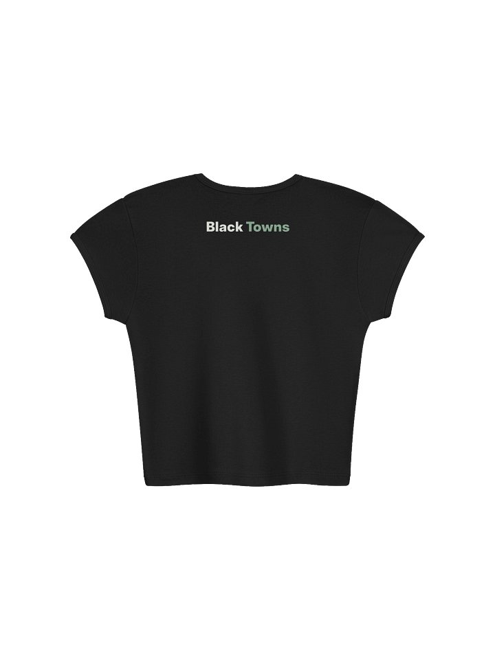 Black Ribbed Tee product image (2)
