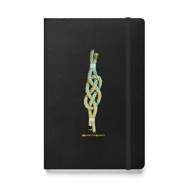 Nautical Carrick Bend Knot Notebook product image (1)
