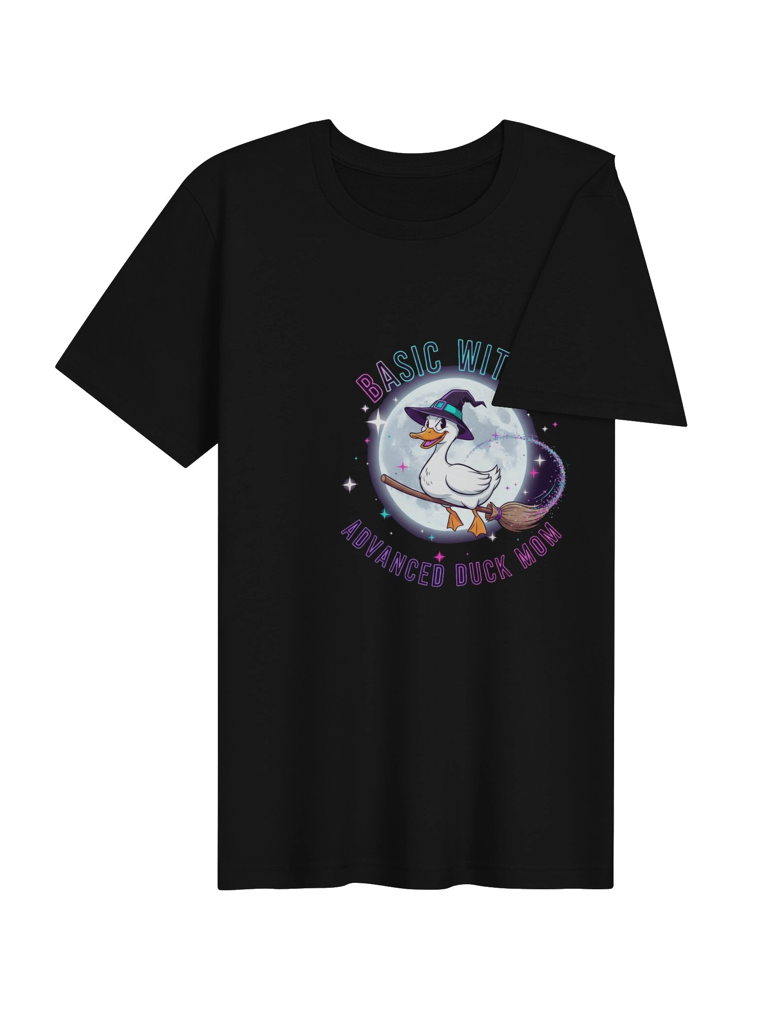 Basic Witch, Advanced Duck Mom Tee product image (4)