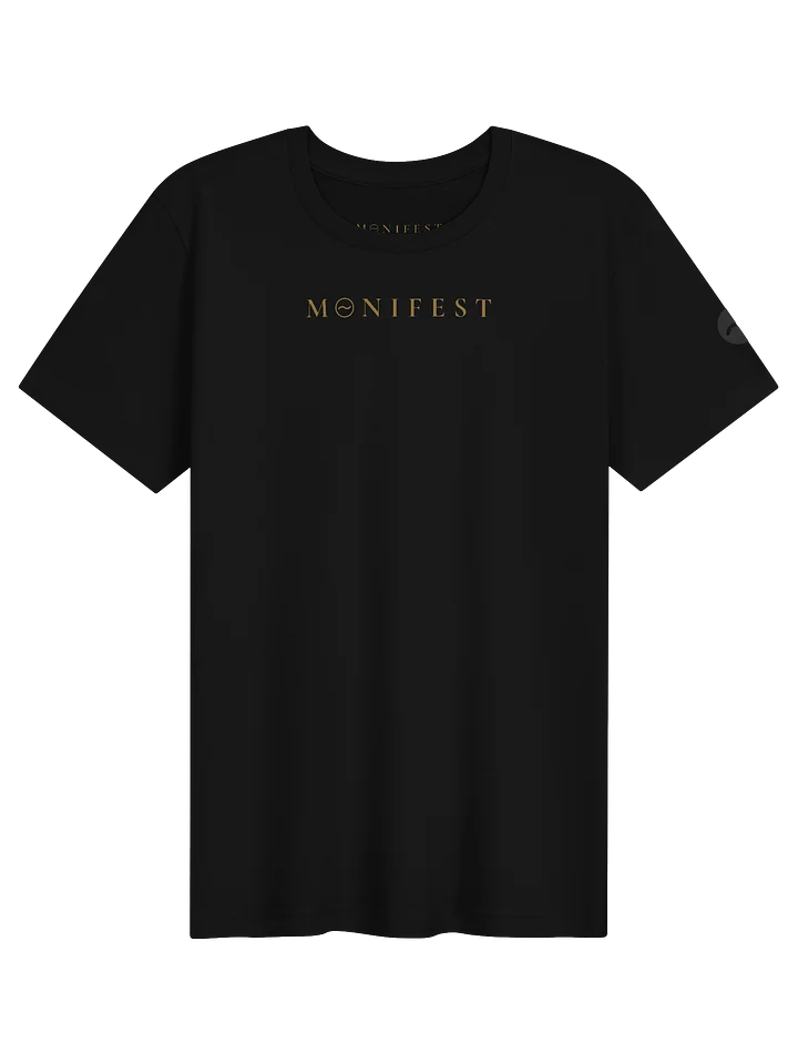MONIFEST Gold Logo Tee — Bella+Canvas product image (5)