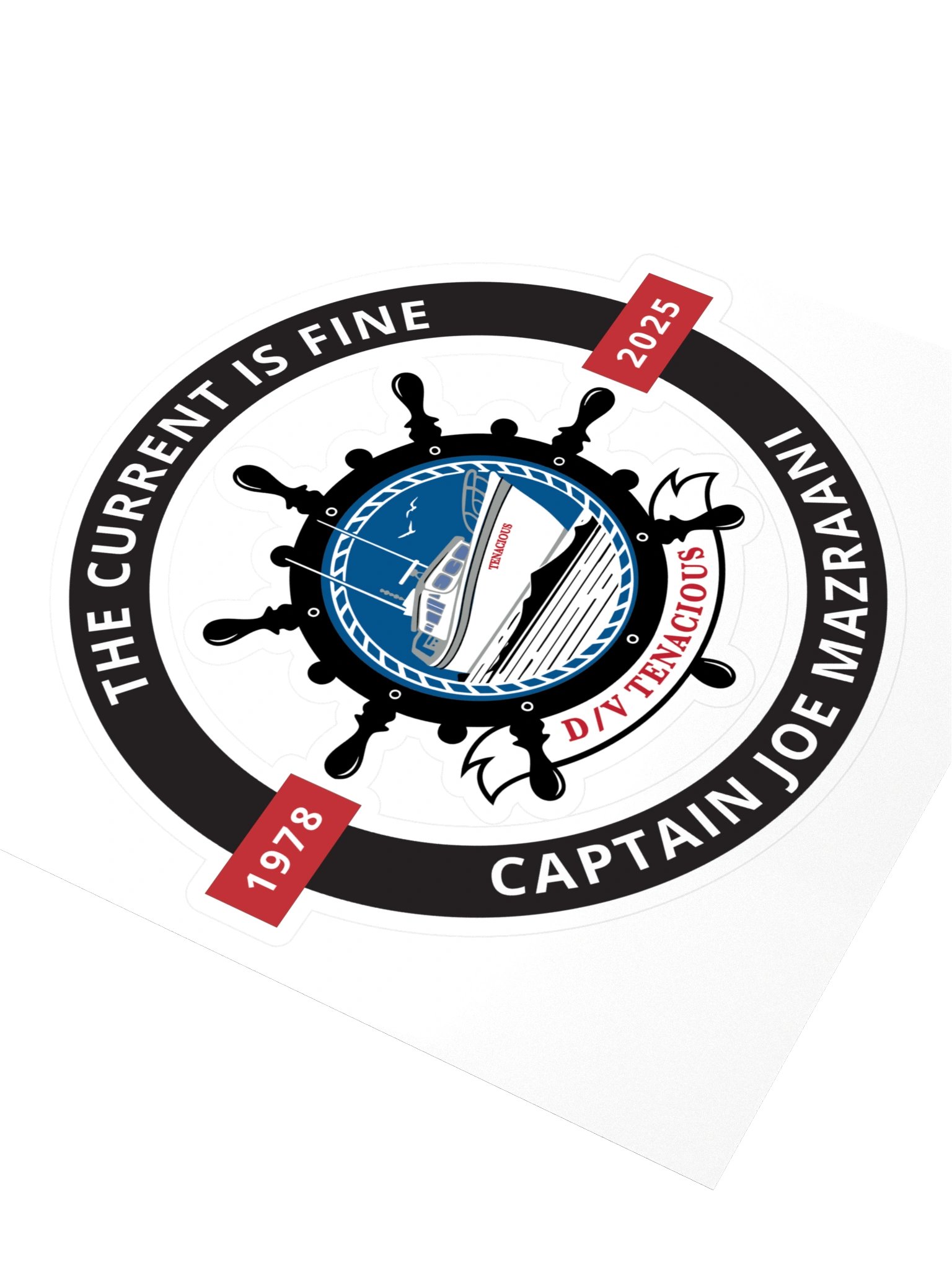 Current is fine - Fundraiser Sticker product image (3)