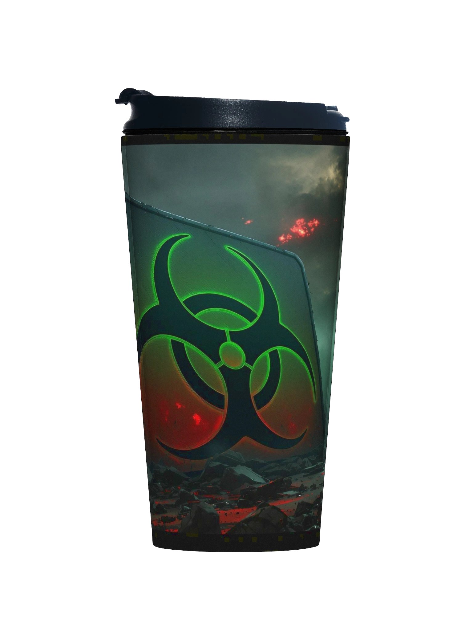 “Containment Breach” Stainless Steel Tumbler – Outbreak Comm Division product image (2)