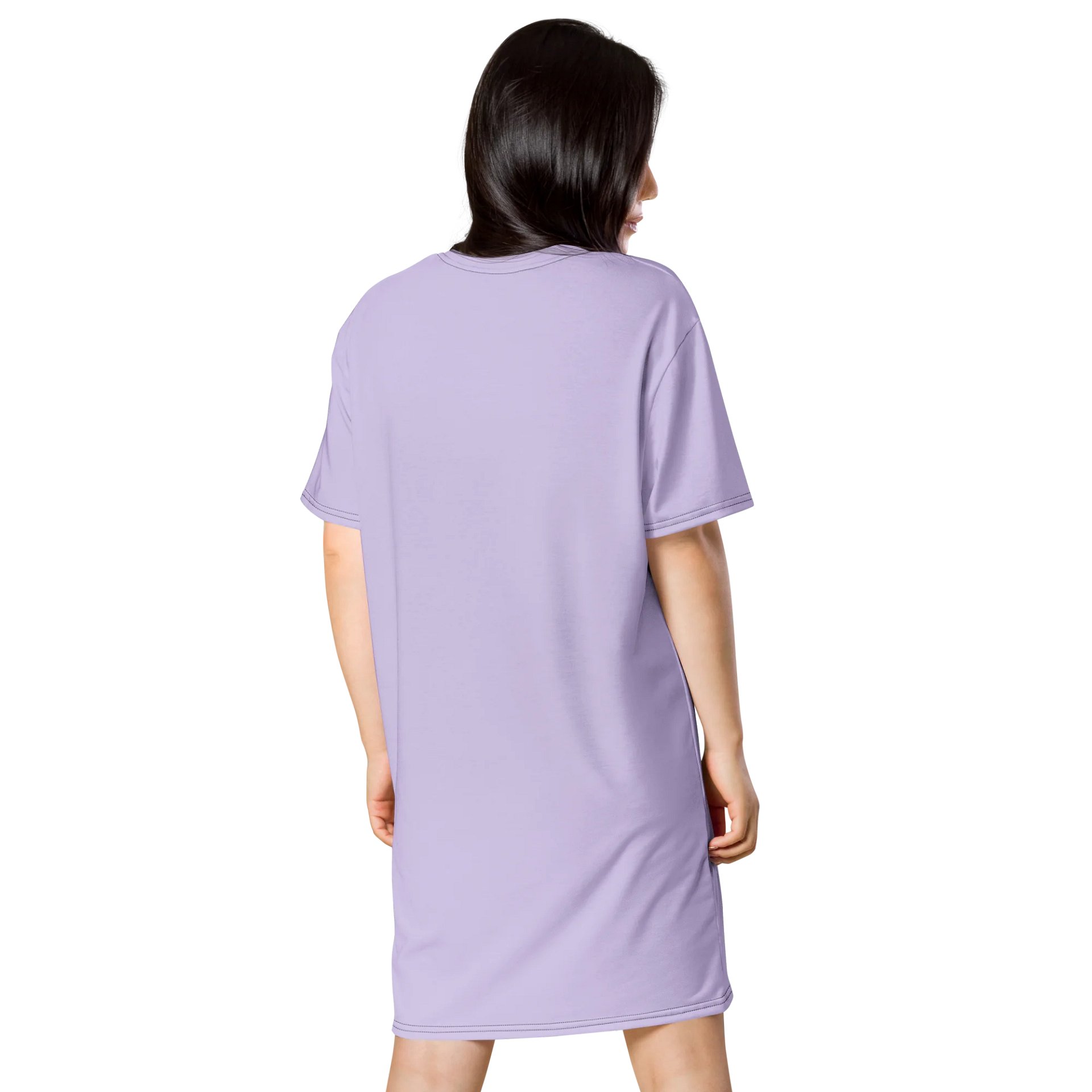 Oversized T-Shirt Dress - Ethereal Fog, Sizes 2XS-6XL product image (2)