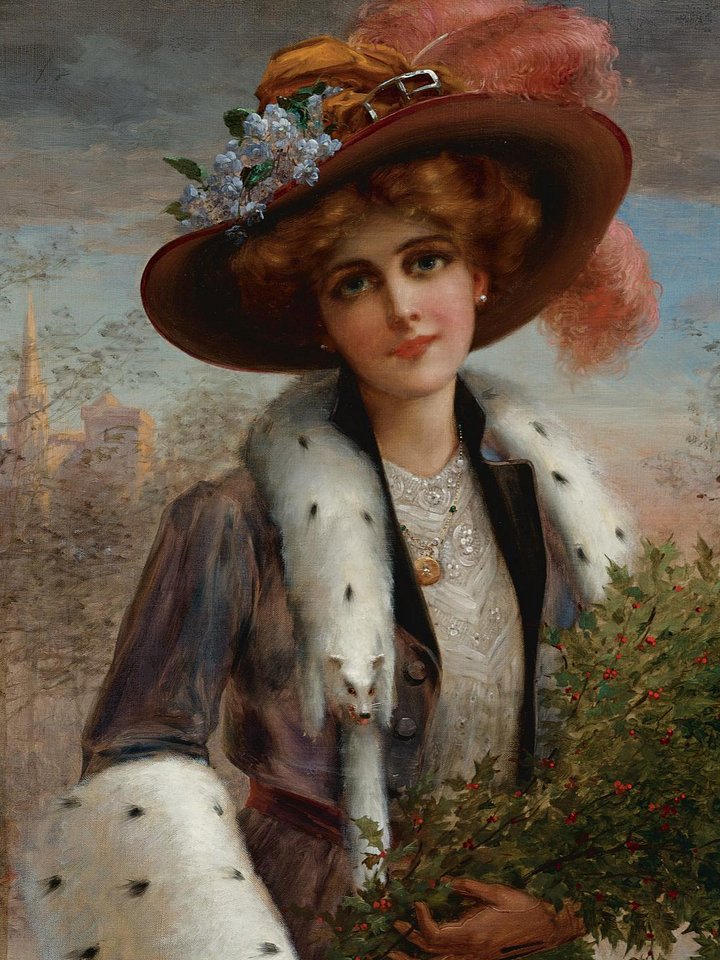 "Season's Greetings" by Émile Vernon Print product image (2)