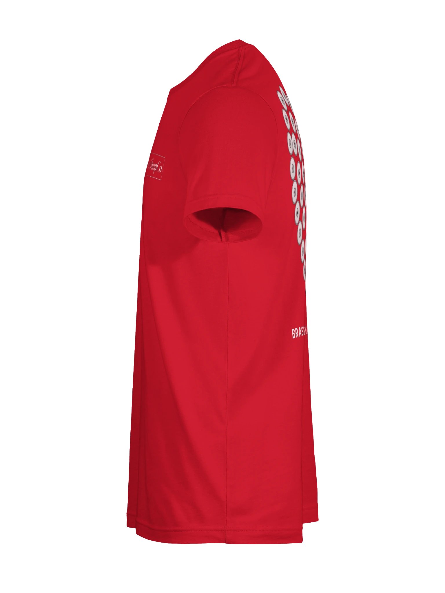 No ShopCo Red Unisex Tee product image (9)