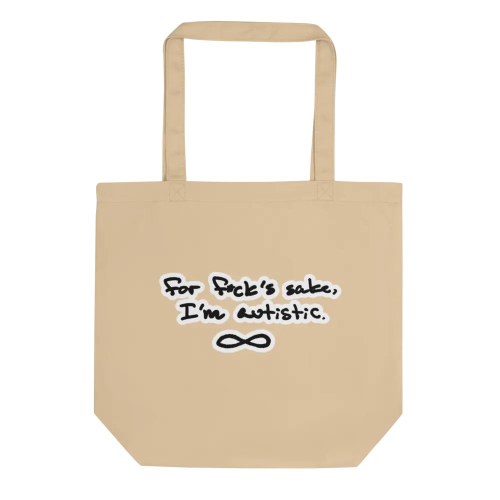 FFS, I'm autistic. (bubble design) tote bag product image (1)