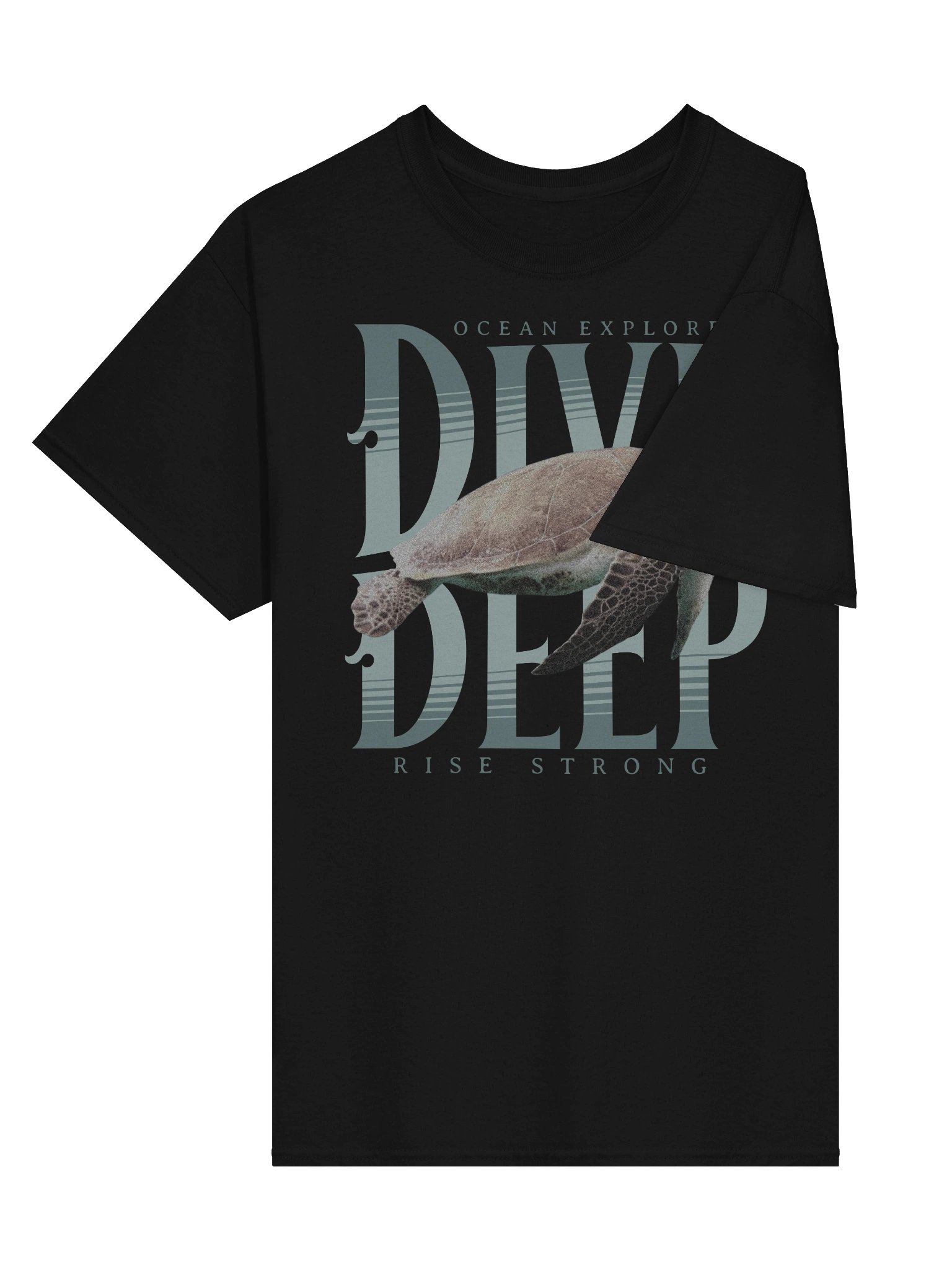 Stylish Deep Dive Sea Turtle T-Shirt for Ocean Lovers product image (21)