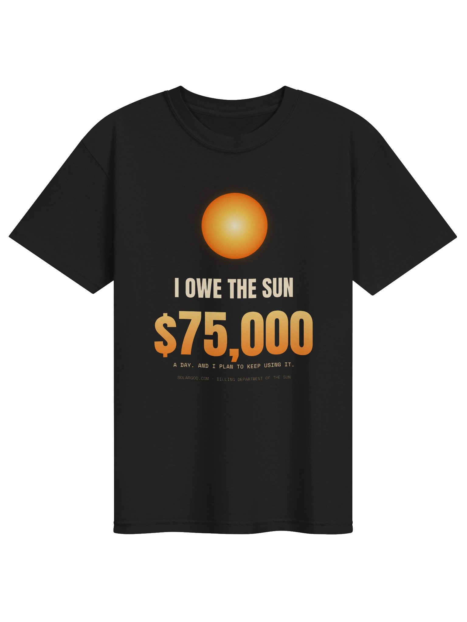 I Owe The Sun - Heavyweight Tee product image (1)