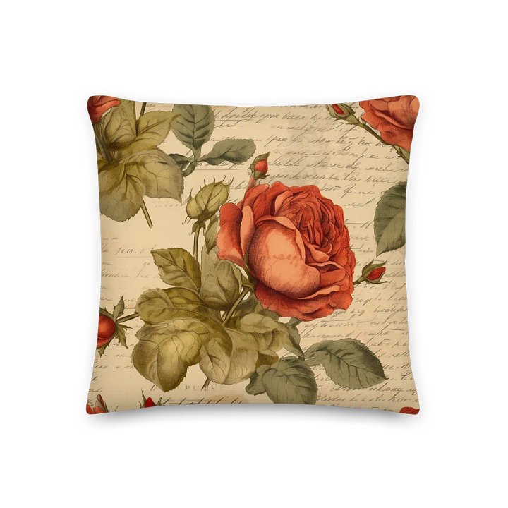 Vintage Rose: Decorative Pillow product image (1)