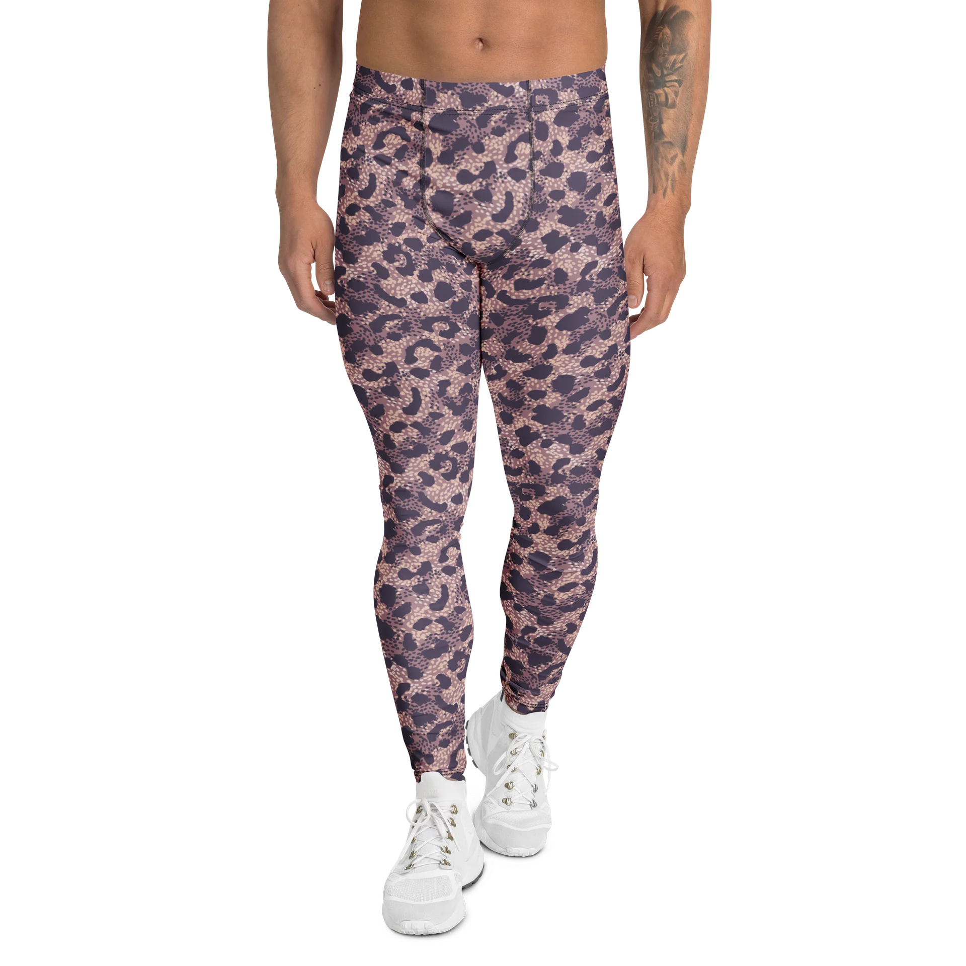 Unique Design Men's Leggings with Bold Animal Print product image (1)