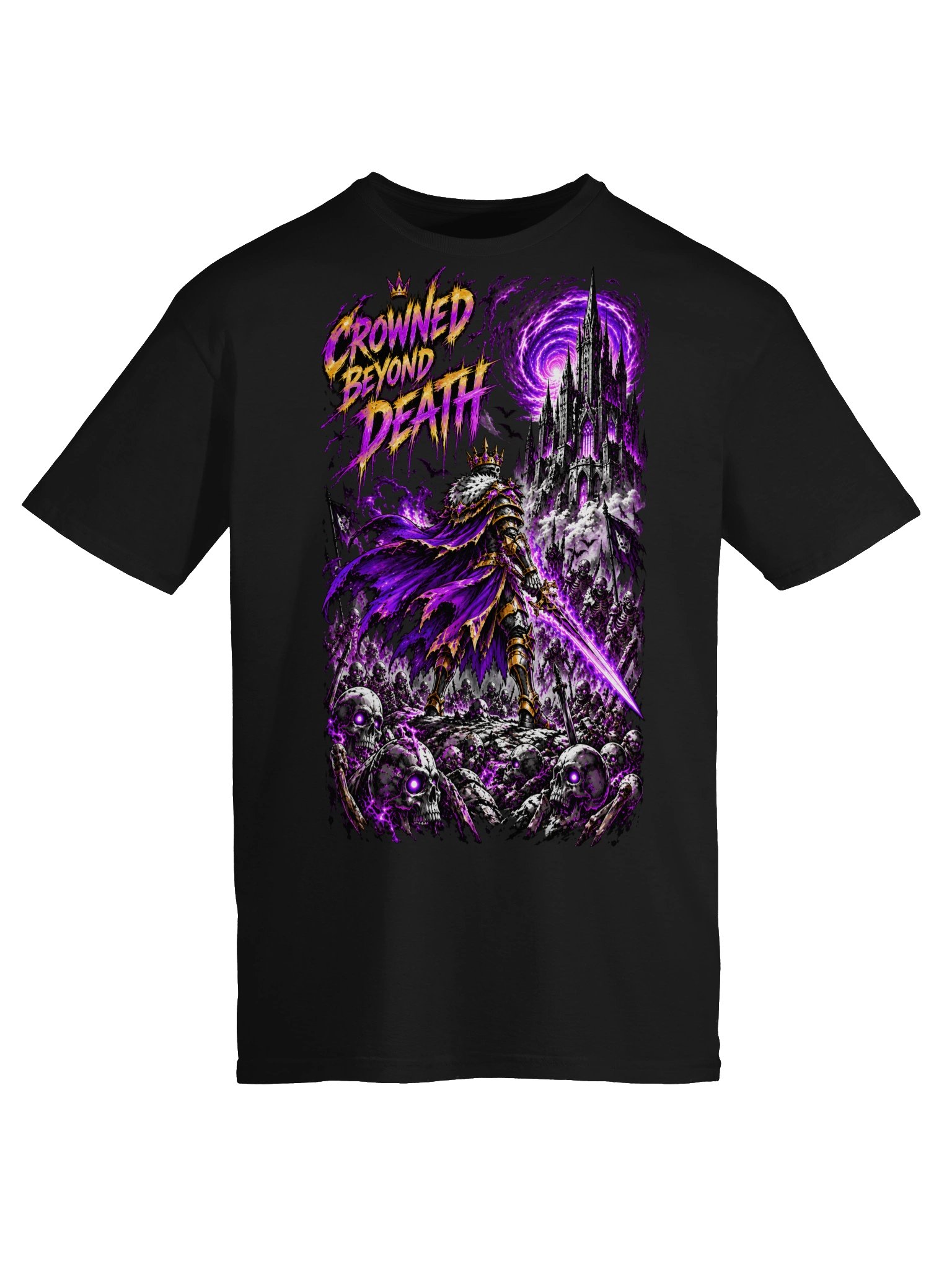 Crowned Beyond Death Tee product image (5)