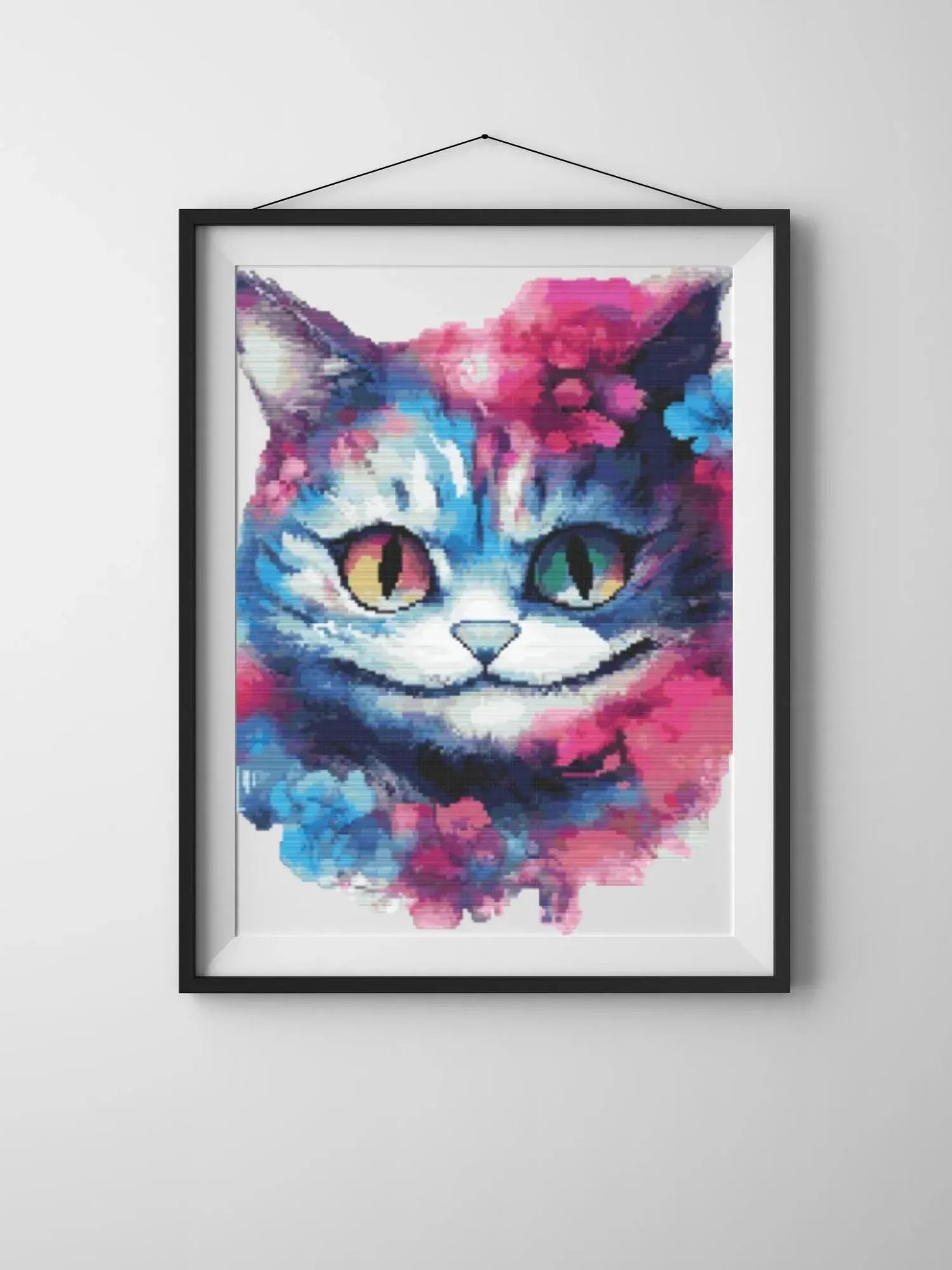 Psychedelic Paws Cross Stitch Pattern product image (6)