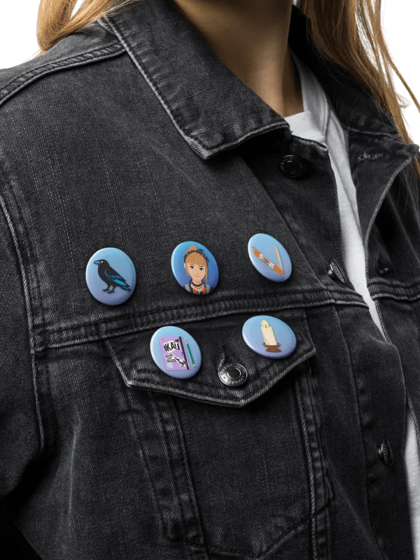 Kat Mikaelsen - Character Button Set product image (3)