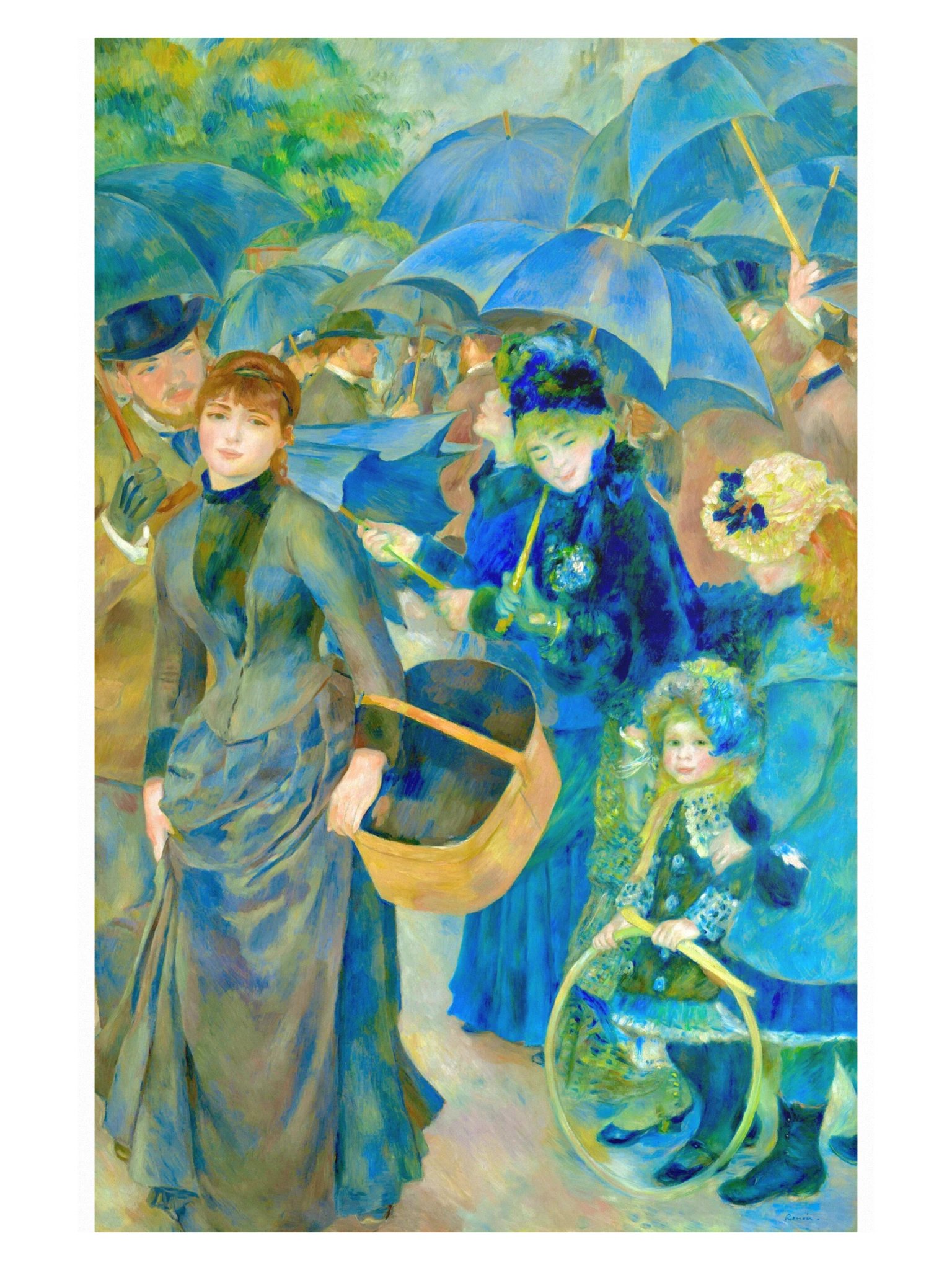 The Umbrellas — XLarge Poster product image (1)